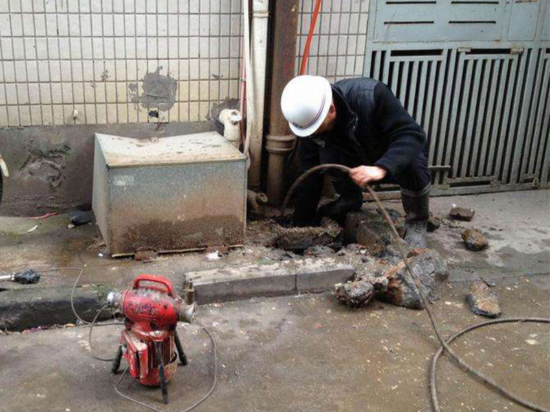 青田疏通下水道-洗菜池疏通