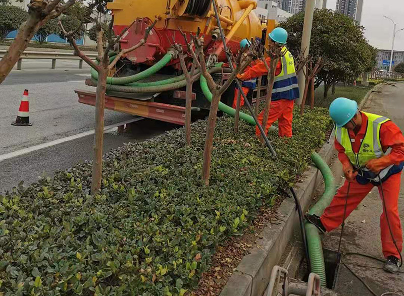 青田市政管道清淤